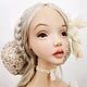 Коллекционная кукла Artdoll. Будуарная кукла. alenaklauzner. Интернет-магазин Ярмарка Мастеров.  Фото №2
