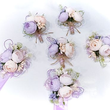Бутоньерка для зимней свадьбы – цветы жениху
