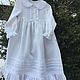 linen shirt ' snow ', Childrens Dress, Ivanovo,  Фото №1
