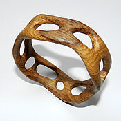 Украшения handmade. Livemaster - original item Bracelet made of wood (oak). Handmade.