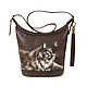 Copy of Women bag "Owlets on sakura". Classic Bag. Pelle Volare. My Livemaster. Фото №4