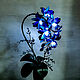 Order Master class: Flower-night light 'Orchids'. Elena Krasilnikova. Livemaster. . Nightlights Фото №3