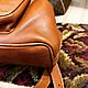 Винтаж: Мини-рюкзак Gucci Bamboo из карамельной кожи. Сделано в Италии. Сумки винтажные. Chic bags. Ярмарка Мастеров.  Фото №9