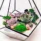 Флорариум "Капля нежности" Капля 18х26см. Флорариумы. Florandglass. Интернет-магазин Ярмарка Мастеров.  Фото №2