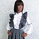 Блузка " Mellissa". Блузки. Little___dress. Ярмарка Мастеров.  Фото №6