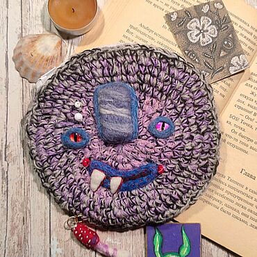 Сумки ручной работы. Ярмарка Мастеров - ручная работа Кошелек "Вамп". Handmade.
