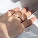 Заказать Обручальные кольца Лунная соната, пара, золото 585, бриллиант. Organic Jewelry. Серебро и золото. Ярмарка Мастеров. . Обручальные кольца Фото №3
