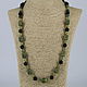 Beads from natural stones ( coil, aventurine), Necklace, Velikiy Novgorod,  Фото №1
