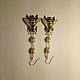 Серьги Пчела. Earrings Bee. Серьги классические. Сергей Август (AugS). Ярмарка Мастеров.  Фото №5