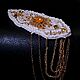 Эполет с вышивкой из бисера и Swarovski, Эполеты, Верхняя Пышма,  Фото №1
