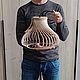 Заказать Дизайнерский подвесной светильник из дерева. Мастерская 'Чистые контуры'. Ярмарка Мастеров. . Потолочные и подвесные светильники Фото №3