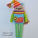 Bear Mitya-toy with a Squeaker, crochet, Stuffed Toys, Tomsk,  Фото №1