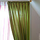 Curtains of pale green cotton for girls with buttons. Curtains1. Designer-Mart (designer-mart). My Livemaster. Фото №5