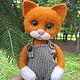 Заказать  Рыжий котик. IrinaFeltToys. Ярмарка Мастеров. . Войлочная игрушка Фото №3