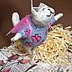 Кот Пельмешек. Игрушка из папье-маше. Мини фигурки и статуэтки. Nataly Cotton toys. Ярмарка Мастеров.  Фото №5