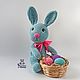 Toy plush Bunny Trot knitted plush toy rabbit. Stuffed Toys. vyazunchiki-lz (vyazunchiki-lz). My Livemaster. Фото №5