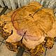 Стол слэб из капового клена. Столы. Wood apple decor. Ярмарка Мастеров.  Фото №6
