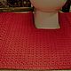 Order The Mat is handmade from cord for the dressing room. knitted handmade rugs (kovrik-makrame). Livemaster. . Carpets Фото №3