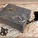 Шкатулка-пенал "Тайник"+ интерьерная подвеска. Шкатулки. Светослава (SlavaPryanikova). Ярмарка Мастеров.  Фото №4