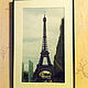 Фотокартина "La Tour d'Eiffel" Фоторабота. Фотокартины. Виктория. Интернет-магазин Ярмарка Мастеров.  Фото №2