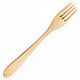 Order Fork made of Siberian Cedar wood. V1. ART OF SIBERIA. Livemaster. . Spoons Фото №3