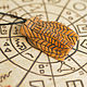 Double-sided carved wood pendant. Pendants. Made by mushroom. Online shopping on My Livemaster.  Фото №2