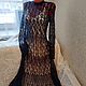 Elegant mohair dress ' Black Swan', Dresses, Dmitrov,  Фото №1