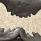 Винтаж: Большое антикварное блюдо, олово , XIX век, Франция. Кухонная утварь винтажная. Brocante chez Alla. Ярмарка Мастеров.  Фото №4