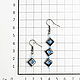 Copy of Copy of Copy of Copy of Beaded Earrings SDE1450740. Earrings. Kroshka Bijou. Online shopping on My Livemaster.  Фото №2