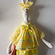 Большая зайка Мимоза (57см). Мягкие игрушки. Handsewing.toys (Ирина). Ярмарка Мастеров.  Фото №6