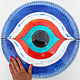 Decorative plate 'Nazar Eye' hand-painted. Plates. Art by Tanya Shest. My Livemaster. Фото №5