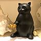 Статуэтка: "Кот загребущий". Прикольные подарки. Kremlin-Bronze. Ярмарка Мастеров.  Фото №6