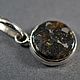 Метеорит Сеймчан метеоритный кулон серебро подарок из космоса. Кулон. MeteoriteArt. Ярмарка Мастеров.  Фото №5