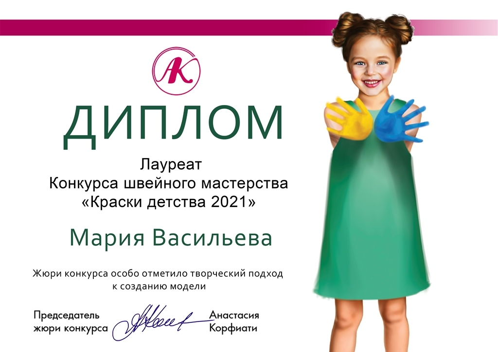 Автор работ -Лауреат конкурса 2021