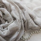 Аксессуары handmade. Livemaster - original item Exclusive silk embroidered handkerchief from Gucci fabric grey. Handmade.