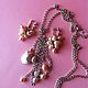 Колье и серьги ручной работы "Жизель". Колье. PlanetJewelryAndKnit(Irina Borisova). Интернет-магазин Ярмарка Мастеров.  Фото №2