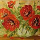 'Poppies' oil painting, Pictures, Chelyabinsk,  Фото №1