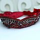 Kokoshnik 'Red wine'. Tiaras. Coco_Shnica. My Livemaster. Фото №7