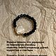 Кольцо безразмерное с розой из перламутра и черной шпинелью. Кольца. DARI JEWEL. Интернет-магазин Ярмарка Мастеров.  Фото №2