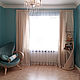 The bedroom curtains of white satin. Curtains1. Designer-Mart (designer-mart). My Livemaster. Фото №6