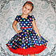 Copy of Copy of Детское платье "Стиляги" Арт.491, Childrens Dress, Nizhny Novgorod,  Фото №1