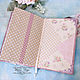 Diary 'Pink tenderness' Velvet, lace. Diaries. Decoupage - decor. My Livemaster. Фото №5
