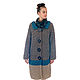 Вязаное мохеровое пальто ручной работы в стиле Шанель. Дизайнерская одежда ручной работы Cashmere Francesca.