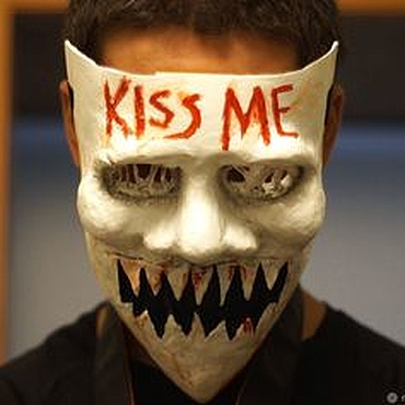 Аксессуары ручной работы. Ярмарка Мастеров - ручная работа Маска Судный День KIss Me The Purge mask (Halloween Scary Horror mask). Handmade.