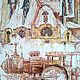 Картина маслом старый город "Теплым октябрем....". Картины. Логинов Илья (loggy-art). Ярмарка Мастеров.  Фото №4