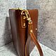 Большой кошелёк - клатч. Клатчи. SHE leather. Ярмарка Мастеров.  Фото №5