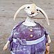 Order Toy Interior Rabbit: Bunny toy for the year of the rabbit. Anastasiya Kosenchuk. Livemaster. . Toys Фото №3