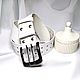  Buckle belt with two tabs 'Snow White', Straps, Moscow,  Фото №1