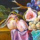 Инжир и виноград. Картины. Дивные Картины от Екатерины. Ярмарка Мастеров.  Фото №5