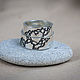 Unusual engagement rings with sapphires 'Zefyros'. Wedding rings. Unusual Gemstone Jewelry. My Livemaster. Фото №5